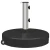 Baza za suncobran Crna O 45 x 37.5 cm Granit