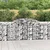 Lučne gabionske košare 12kom 300x50x100/120cm pocinčano željezo