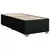 VIDAXL Box spring postelja z vzmetnico črn 90x190 cm blago