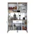 Hanah Home Komoda JE177 3348, 120x184.2x40 cm, Bela