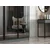 Hanah Home ormar sa reflektujućim staklom Nisa 20627, 135 cm, antracit