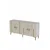 Hanah Home komoda Ilay 150, 150 cm, bela / travertin / zlatna