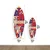 WallXpert dekorativna daska za surf od pleksiglasa Mvsf36L, šarena ilustracija Londona sa Big Benom i krunom, 50 x 100 cm