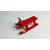 Plasticne sanke motor - crvene