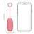 Loveline Ultra Soft Silicone Egg Vibrator with Remote Control Pink Arabesque