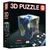 Puzzle kocka Worldmap 3D Cube Educa 216 delov od 8 let