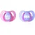 Tommee Tippee varalica Decorated Cherry, Roze/Lila, 6-18M