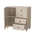 Hanah Home Komoda Rb-044-01, 87x87x43 cm, Bela