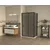 Tuš vrata Copen Atlas black 110x195 (C-02-B4110)