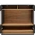 Mömax Highboard Samu Anthrazit/eichefarben