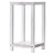 VEVOR Svečnik središčni komplet 12-delni 14x14x25.5 cm bel