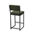 HANAH HOME Barska stolica Retro Green