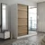 Hanah Home Garderober Kale-7154, 220x210x52 cm, Hrast