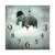 Wallity Zidni sat Msk-30, 40x40 cm