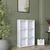 Hanah Home polica za knjige HC120, 60 cm, bela