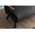 Atelier del Sofa Dvosed Sando, Na razvlačenje, Tamno-sivi