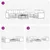 Set vanjskih sofa 6 pcs Prirodna i antracit