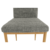 eoshop stol, blago sive barve/bukev, COLETA NOVA
