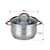 KINGHoff 6-delni komplet loncev 45736