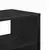 TV ormarić crni 80x31x39,5 cm Konstruirano drvo i metal