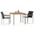 Vrtni set za objed 3 pcs