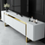 HANAH HOME TV polica Yildiz White Gold