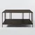 Hanah Home Klub sto Uranus 15x40x15cm Crni