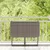 Sklopivi vrtni stol sivi 90x51x75 cm poliratan