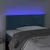 Vidaxl LED posteljno vzglavje temno modro 90x5x78/88 cm žamet