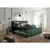 MID.YOU POSTELJA BOXSPRING 180 cm x 200 cm , tekstil, leseni material olivno zelena