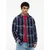 Tommy Jeans Srajca  mornarska / kraljevo modra / rdeča / pegasto bela