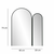 HANAH HOME Dekorativno ogledalo Classe Mirror Black