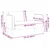 Vidaxl Loveseat kavč modra 109 cm velur tkanina