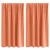 Zavjese za blackout s prstenovima 2 pcs Terakota 140 x 140 cm