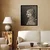 Wallity Zidna dekoracija Vermeer, 45,5 x 56 cm, Crna
