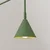 Sollux SL.1700 - Zidna lampa NOX 1xE14/10W/230V zelena