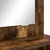 Vidaxl Toaletne mize za spalnice Dimljeni oreh 80 x 39,6 x 135 cm