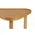 Hanah Home klub sto Leon 95, 95 cm, hrast