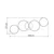 Braytron LED plafonjera BRY-NELA-SR1-RND-BELA-60W-DALJINSKO-IP20