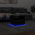 Stolić za kavu s LED svjetlima crni 50 x 49 x 40 cm
