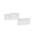 Hanah Home Zidna polica Akser, 180x80.4x19.6 cm, Bela