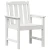 Vrtna stolica 6 pcs Bijelo 65.5 x 59 x 88 cm Polietilen