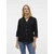 Vero Moda Srajca Bumpy 10275283 Črna Regular Fit