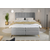 Boxspring postelja Lexi - 140x200 cm - tkanine Loris