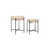 Bizzotto  Kavna mizica  Rendy 2-pack