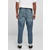 Mens Cropped Tapered Jeans Blue