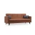 Atelier del Sofa Trosed na razvlačenje Polya 205x86x75cm Bronzani