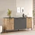 Wallity Komoda 160x71,8x40cm Bež-Antracit