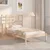 Vidaxl Posteljni okvir trden les 75x190 cm