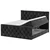 Boxspring Krevet Elio 140/200 cm , crna